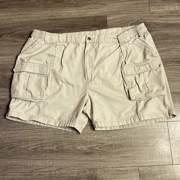 RedHead Shorts Redhead Mens Size 5 Beige Cargo Shorts Pockets With